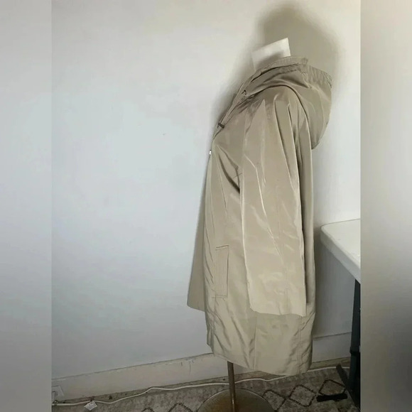London Fog Trench Coat Rain Jacket Plus Size XXL GUC - Picture 6 of 12